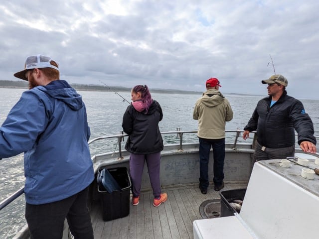 Fishing with Yaquina Bay Charters